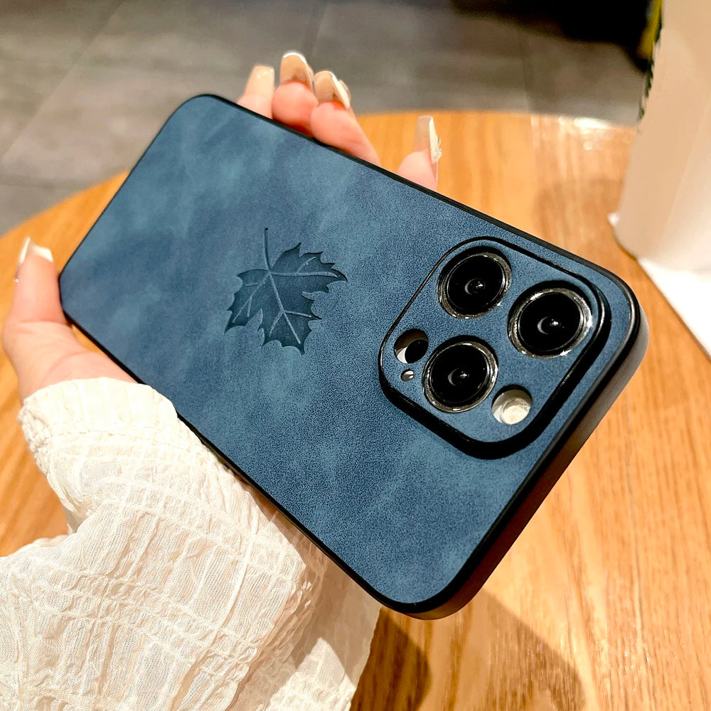 Leather Retra Case For iPhone 16 15 14 13 12 11 Pro Max Plus 16E iPhone15 iPhone14 iPhone13 iPhone12 iPhone11 Comfortable Cover